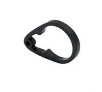HEIBTENY Espaciador de auriculares de carbono de 5 mm para F10 F12 ultraligero 29G UD negro mate elevador de vástago con arandelas de aleación para kit de montaje de horquilla (negro)