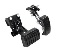 HEIBTENY Extensores de pedal de gas y freno para conductores cortos, acelerador de coche ajustable de 2 a 6 pulgadas y extensiones de pedal de pie, ajuste de acero antideslizante para mayor seguridad