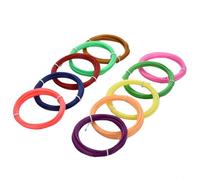 HEIBTENY Filamento de bolígrafo 3D para PLA de 175 mm, biodegradable, recargas, bajo olor, consumibles sin humo para bolígrafos de dibujo 3D, colores surtidos en longitudes de 3 m/5 m (5 m - 10)