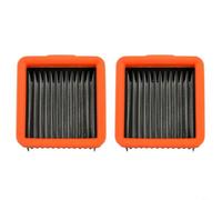 HEIBTENY Filtro de cepillo de rodillo, para Uwant DX200 limpiador de piso 999% eficiente, piezas de repuesto de tela no tejida, accesorios de limpieza lavables, para pelo de mascotas y (2 piezas)