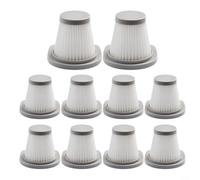 HEIBTENY Filtros de repuesto para aspiradora robot Hoover VSC02B16T-30, accesorios de aspiradora, filtro de aspiradora inalámbrico que captura el polvo fino y reduce la contaminación del aire (10