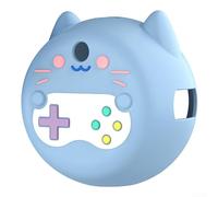 HEIBTENY Funda de silicona para mascotas virtuales Punirunes con cordón, funda protectora digital, accesorios electrónicos virtuales para mascotas (azul)