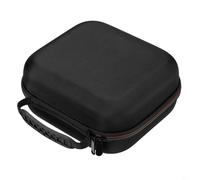 HEIBTENY Funda de transporte de EVA para auriculares Sony WH-1000XM6, bolsa de almacenamiento de viaje rígida con cojín interior elástico suave, caja protectora resistente a la presión (negro)