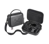 HEIBTENY Funda de transporte para DJI para Osmo Pocket 3 accesorios de cámara, bolso portátil de almacenamiento de poliuretano con forro polar corto y ABS, bolsa protectora de viaje resistente al agua