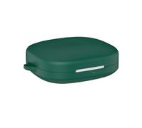 HEIBTENY Funda protectora de silicona para auriculares Shokz OpenFit Pro, a prueba de polvo, a prueba de golpes, con mosquetón, carcasa de carga de piel suave para viajes, deportes al aire libre
