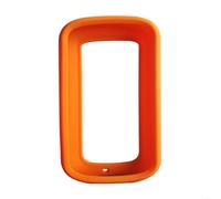 HEIBTENY Funda protectora de silicona para IGPSPORT BSC100MAX Ciclismo Ordenador a prueba de golpes Cubierta GPS de bicicleta con recortes para botones y puertos Carcasa suave (naranja)