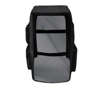 HEIBTENY Funda protectora para altavoz JBL Partybox520, poliéster y algodón PE a prueba de polvo, negro, 410 x 360 x 72 mm, protección interior y exterior