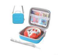 HEIBTENY Funda rígida de viaje para Yoto para mini edición 2024 con protección rígida de EVA y correa de hombro ajustable, almacena altavoz, auriculares y hasta 120 tarjetas de audiolibro, portátil