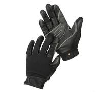 HEIBTENY Guantes de escalada de cuero vacuno, guantes de espeleología, antideslizantes, resistentes al desgaste, para montañismo, ciclismo, descenso, entrenamiento, actividades deportivas al aire