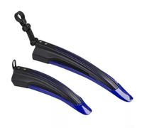 HEIBTENY Guardabarros de bicicleta alargado, guardabarros de bicicleta de carretera para ruedas de 700C, no se deforma tan fácilmente, libremente ajustable, rueda trasera de 54 cm, rueda delantera de