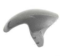 HEIBTENY Guardabarros delantero ampliado con patrón de transferencia de agua para scooter eléctrico, plástico para FENDER apertura de horquilla de 170 mm, gris para protector de salpicaduras de 38 x