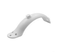 HEIBTENY Guardabarros trasero para scooter eléctrico para modelos Xiaomi y Pro, de nailon, para protección contra salpicaduras de repuesto, 27 cm, 5 cm, tamaño compatible con la serie (blanco)