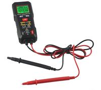 HEIBTENY HT93 Smart Digital Multímetro Rango Automático,Verdadero RMS NCV Detección LED Linterna Probador de Mano AC DC,Prueba de Fase de Continuidad de Resistencia de Voltaje Pantalla LCD Batería