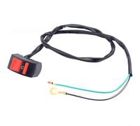 HEIBTENY Interruptor de apagado y apagado para depredadores de 212 cc, 196 cc y 97 cc, compatible con CT200U BT200X para mini carrito de golf, cable de 31.9 pulgadas, agujero de 22 mm, manillar de 7/8