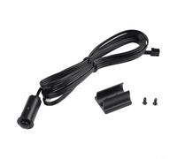 HEIBTENY Interruptor de sensor de movimiento táctil CC 12V-24V controlador infrarrojo de onda de mano para iluminación de armario de armario de 3 a 5 cm, función de atenuación de encendido y apagado