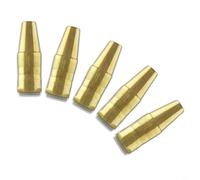 HEIBTENY Juego de boquillas de soldadura NST-3818B de 3/8 pulgadas para Centerfire Slim 1/8 pulgadas de latón para difusor Bernard Q Gas DS-1 para componentes de electrodo cónico de la serie TT