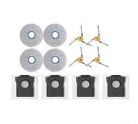 HEIBTENY Kit de accesorios para aspiradora robot, para Ecovacs para deebot X9 PRO para omni, X11 PRO para omni, T80s para omni, incluye 6 bolsas de polvo, 2 rodillos de fregona, 4 filtros HEPA, 4