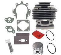 HEIBTENY Kit de cilindro de 36 mm para cepillo MFH 3300-4P, 1E36F-2TU33 TL33 para montaje de pistón, piezas robustas para cortacésped para un ajuste seguro y fácil instalación en el jardín