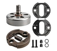 HEIBTENY Kit de embrague de recortadora 4149-160-2000 compatible con FS91 FS94 FS111 FS131 KM91 KM131, montaje completo con tambor, zapata, resorte, arandela y buje espaciador