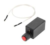 HEIBTENY Kit de encendido electrónico de generador de chispas con botón pulsador con cable resistente al calor de 500 mm para calentadores de gas de patio, fogatas, estufas y parrillas