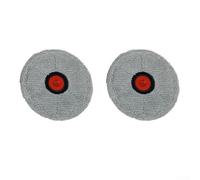 HEIBTENY Kit de marco de tela de fregona y almohadillas de microfibra para Dreame para aspiradora Matrix 10 Ultra, soporte de plástico para una limpieza eficaz del piso del hogar (paquete de 2, rojo)