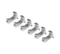 HEIBTENY Kit de reparación de piso chirriante de 6 piezas, soportes de aluminio sólido para madera y vigas en I, herramienta eficaz de cierre de huecos para volver a colocar el subsuelo, instalación