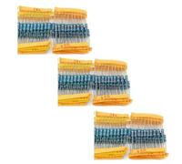 HEIBTENY Kit de resistencias de película metálica 1000pcs 1W 1% 100 valores 1ohm-1M ohm Surtido Set para Arduino DIY Reparación de Circuitos Electrónicos y Proyectos de Prototipado
