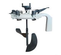 HEIBTENY Kit de tapa de mezcla de pintura con varilla agitadora ABS para latas de 1 L y 4 L, fácil mezcla y vertido de colores, diseño sin goteo para pinturas a base de agua o aceite (4 L)