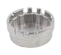 HEIBTENY Llave de filtro de aceite 14 flautas herramienta removedor de carcasa de aleación de aluminio 64.5 mm 3/8 Drive compatible con Toyota Corolla para CAMRY Prius RAV4 para Lexus CT200h para