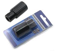 HEIBTENY M10 - Escofina giratoria para tallado de madera M14 para amoladora angular, abridor de agujeros de acero al carbono para carpintería, pulido de plástico y goma, broca compacta de 5,9 x 2,9 cm