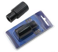 HEIBTENY M10 - Escofina giratoria para tallado de madera M14 para amoladora angular, abridor de agujeros de acero al carbono para carpintería, pulido de plástico y goma, broca compacta de 5,9 x 2,9 cm