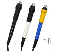 HEIBTENY Mango de soldador T12-907 con diseño de 4 núcleos para estación digital LED T12-OLED Compatible con T12-952 951 942 941 Series Quick Plug-and-Play (negro)