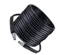 HEIBTENY Manguera de lavado de alta presión de 10 m para Bosch AQT Series Easy Aquatak 110 120 5800 PSI Tubo de repuesto termoplástico con conexión rápida SDS para limpieza de automóviles