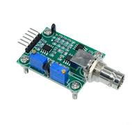 HEIBTENY Módulo de sensor de pH líquido 0-14 con sonda de electrodo BNC para kit de monitoreo hidropónico de laboratorio de calidad de agua Arduino (sensor de pH líquido)