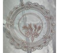 HEIBTENY Paellera de acero inoxidable, olla vintage de pasta con mango de doble oreja para mariscos, pollo frito, uso en cocina comercial, 20/22/24/26/28 cm, apto para lavavajillas (rosa)
