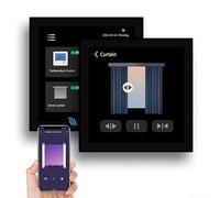 HEIBTENY Panel de control central inteligente para ZigBee Hub, LCD táctil HD de 4 pulgadas, soporta interruptores inteligentes, enchufes, sensores, luces, controles, gestión remota de aplicaciones