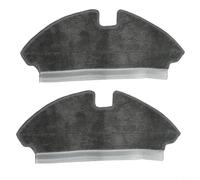 HEIBTENY Paquete de 2 almohadillas de microfibra para robot aspirador MOVA M1, trapos de limpieza de suelos lavables grises para trapear en húmedo