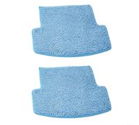HEIBTENY Paquete de 2 paños de fregona compatibles con MULTILASER HO041 para WAP ROBOT W100 para MONDIAL RB-01 para SENCOR SVC7020 Robot Partes de aspiradora Almohadillas de limpieza de microfibra