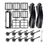 HEIBTENY Paquete de 20 piezas de repuesto, para Shark para robot aspirador iónico R85 RV850 S86 S87 S88 R71 R72 R75 Kit, con cepillo lateral de rodillo principal, filtros prefiltros de limpieza