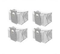 HEIBTENY Paquete de 4/8/12 bolsas de polvo, para Ecovacs X11 y X11 Pro, piezas de repuesto para aspiradora de alta capacidad de 3 litros con 99.9% de filtración, tela no tejida con carbón activado, a