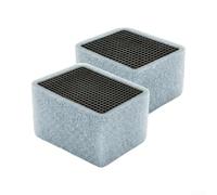 HEIBTENY para filtro Cerámico Miel 3 para Geberit para aquaclean 2uds | Estructura panal, neutraliza al instante, compatible para mera para tuma Sela, pack ahorro 2 unidades