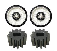 HEIBTENY Para rodamientos y poleas de rueda de cortacésped Toro para ruedas de 8 pulgadas, número de pieza OEM 1154695 diseñado para cortacésped reciclador desde el modelo 20332 a 20958 (2 piezas)