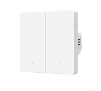 HEIBTENY Para Tuya For Smart para interruptor de pared Zigbee, no requiere neutro, sensor de detección de presencia, control de voz compatible con Alexa y Home Single Live Wire (2 vías)
