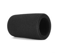 HEIBTENY Parabrisas de espuma para micrófono, para Shure SM7B y SM7dB, cubierta de filtro de micrófono de esponja negra, para podcasting, grabación de estudio, actuación en vivo, protección contra el