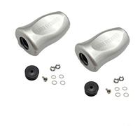 HEIBTENY Perilla de carrete de pesca para Daiwa para SLP Works Tatula para Zillion Fuego ABS Spinner Bait Handle Grip con rodamientos y tornillos 329 x 205 mm piezas de repuesto para (2 piezas