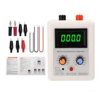 HEIBTENY Probador de transistores DC 50-3700V, medidor de capacidad de voltaje de soporte IGBT para N-MOS/P-MOS/Thyristor/LED, dispositivo de aislamiento portátil con carga tipo C y (luz verde)