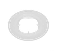 HEIBTENY Protector de radios de cubo de freno de disco, protector de radios, material K, diseño de 4 garras para un ajuste seguro, cubierta deflectora negra de alta transparencia para protección de