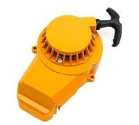 HEIBTENY Pull Start - Arranque de retroceso de aleación para motor refrigerado por aire de 47 cc/49 cc, para coolster, SSR, SX50, para mini Dirt Bike, para quad, para ATV, amarillo, 1 paquete