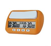 HEIBTENY Reloj de ajedrez 3 en 1 multipropósito reloj de ajedrez para profesionales portátil temporizador de ajedrez digital relojes de ajedrez juego de mesa electrónico para el hogar torneos (B)