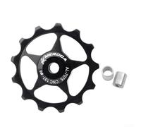 HEIBTENY Rueda de polea de desviador trasero 11T/13T rueda con rodamiento de acero sellado para bicicleta de carretera Rodillo guía de aleación de aluminio de alta resistencia 4/5/6mm diámetro del eje